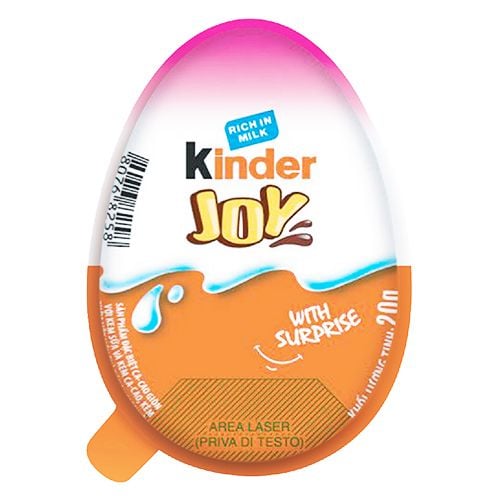 Choco KINDER JOY trứng hồng 20g