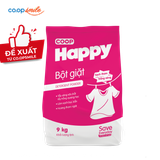 Bột giặt sạch thơm Co.op Happy 9kg