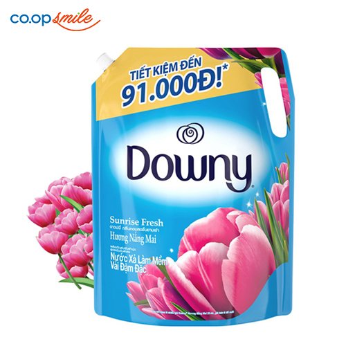 Nước xả DOWNY chống khuẩn nắng mai túi 2.3L