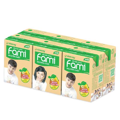 Sữa đậu nành FAMI lốc 6x200ml