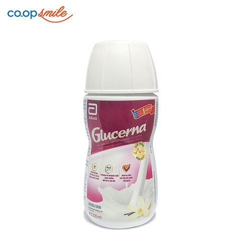 Sữa nước Glucerna vani chai 220ml