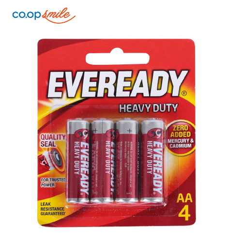 Pin tiểu Eveready SHD AA 1215BP4