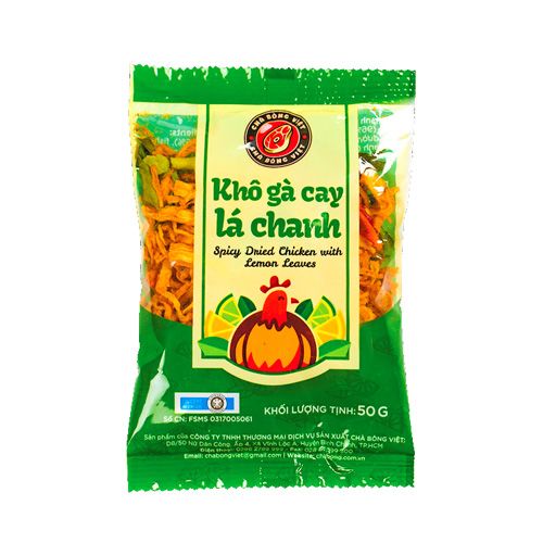 Khô gà lá chanh Chà Bông Việt 50g