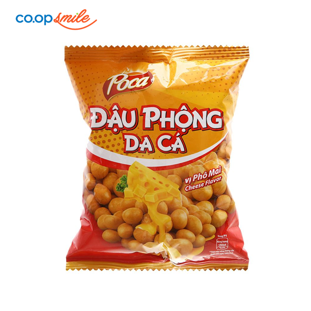 Đậu phộng da cá Poca phô mai 90g