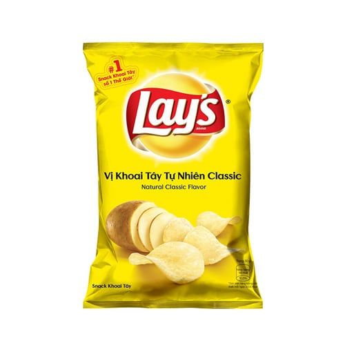 Snack khoai tây LAY'S tự nhiên 95g