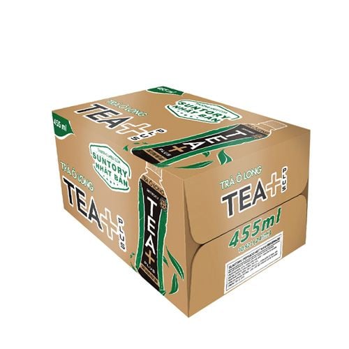 Trà Olong TEA+ PLUS thùng 24x455ml