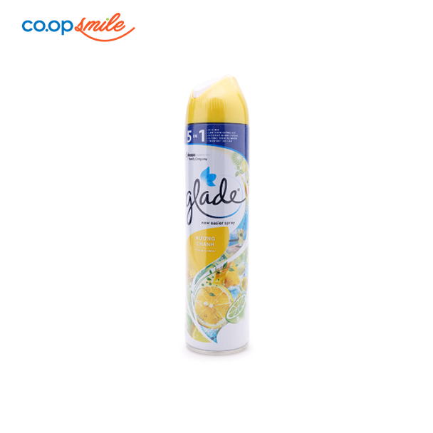 Xịt phòng GLADE fresh lemon 280ml