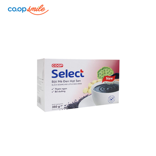 Bột mè đen hạt sen Co.op Select 350g