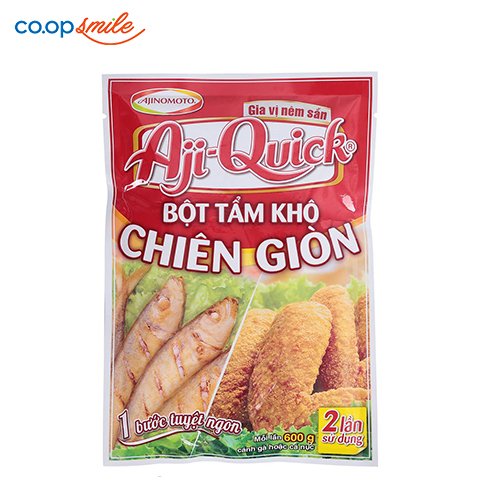 Bột tẩm khô chiên giòn Aji Quick 84g