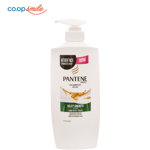 Dầu gội PANTENE suôn mượt óng ả 650g