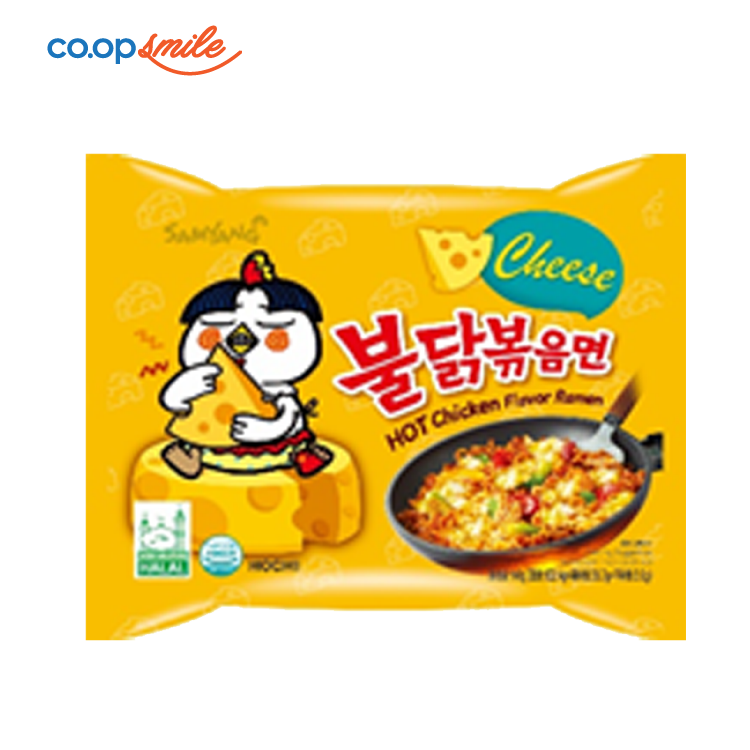 Mì khô gà cay SAMYANG phô mai 140g