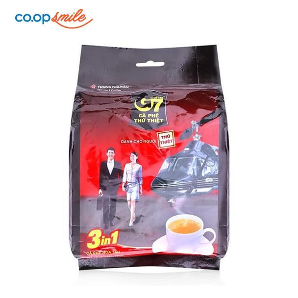 Cà phê hòa tan G7-3in1 bịch 20goi x 16g