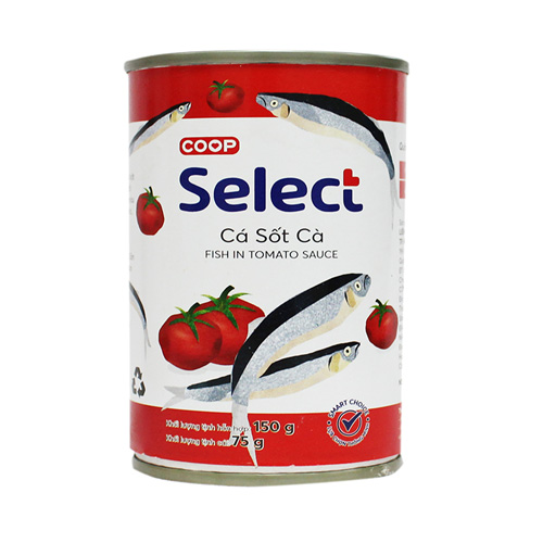 Cá sốt cà Co.op Select có khóa 150g