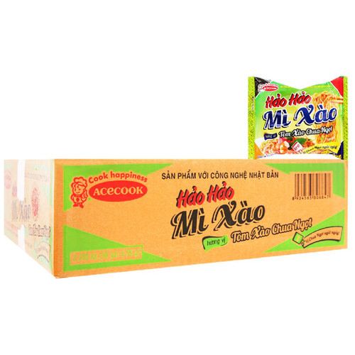 Mì xào khô Hảo Hảo tôm chua ngọt 30x75g