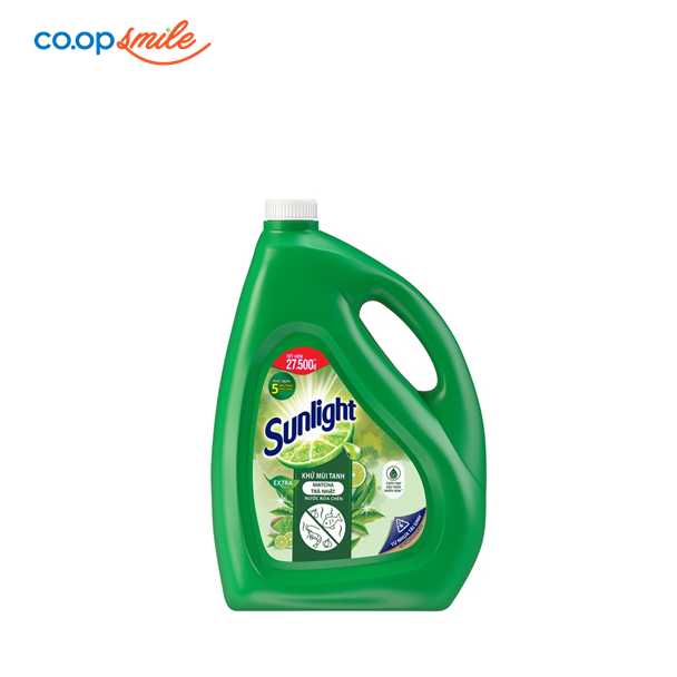 Nước Rửa Chén Sunlight Matcha Trà Nhật 3.6kg