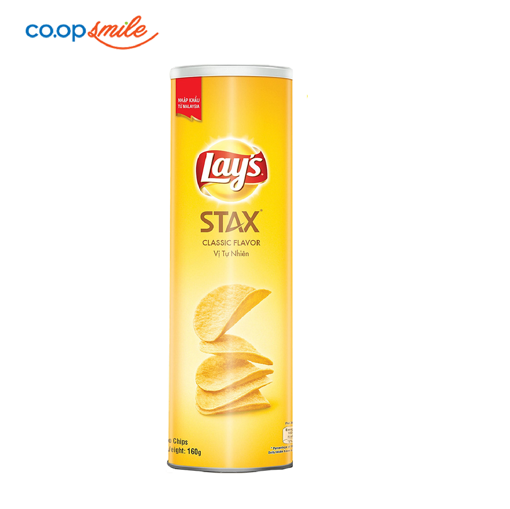 Snack LAY'S thái tự nhiên lon 105g