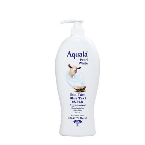Sữa tắm dê Aquala ngọc trai 1.2L