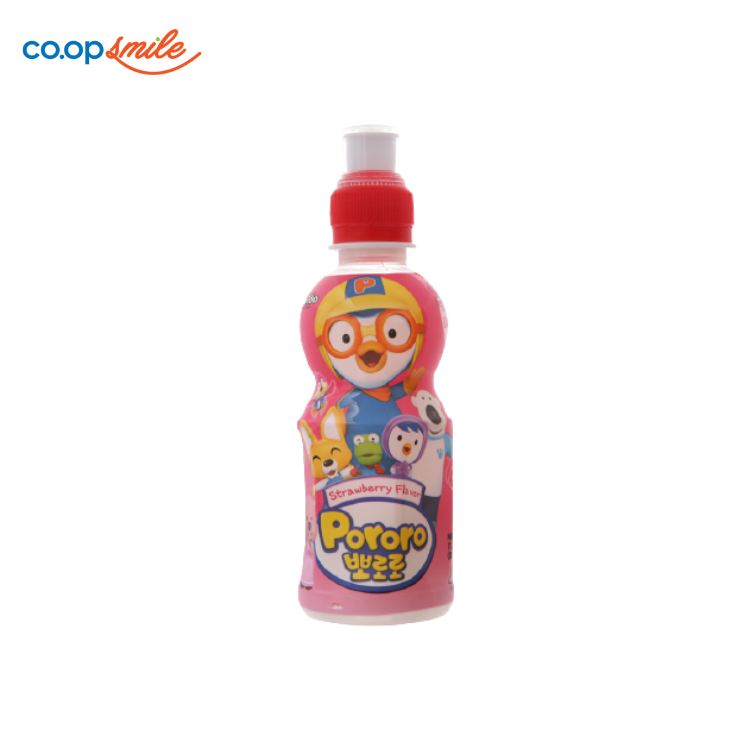 Nước trái cây PORORO dâu 235ml