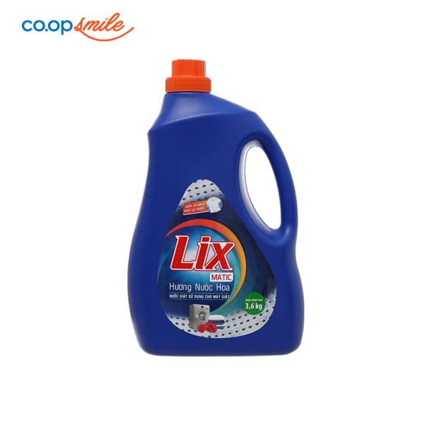 Nước giặt Lix matic hương nước hoa 3.6kg