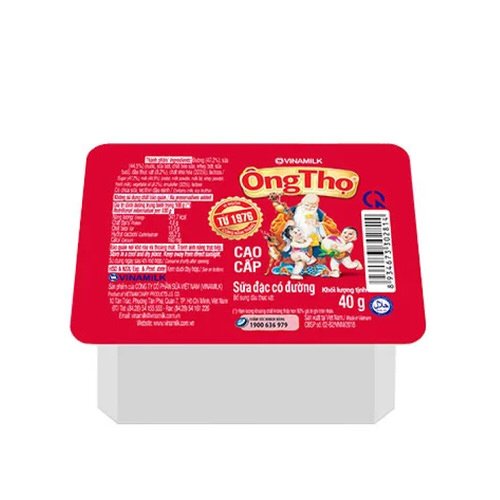 Sữa đặc Ông Thọ Vinamilk có đường hộp 40g