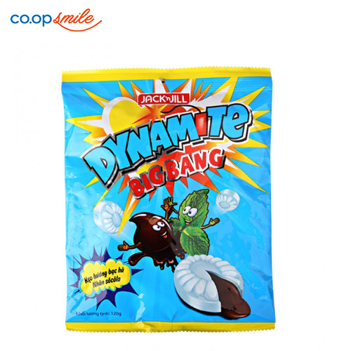 Kẹo Dynamite Big Bang bạc hà soco 120g