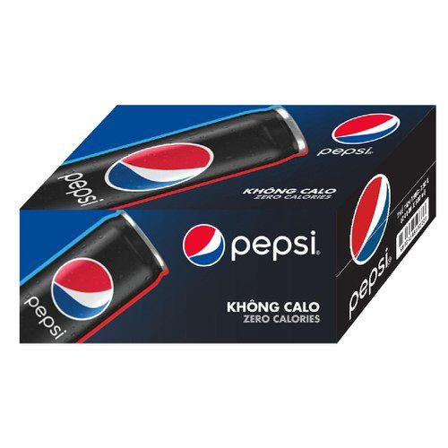 Nước giải khát Pepsi zero calo thùng 24x320ml