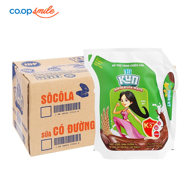 Thức uống dinh dưỡng LIFKUN soco lúa mạch thùng 24x110ml