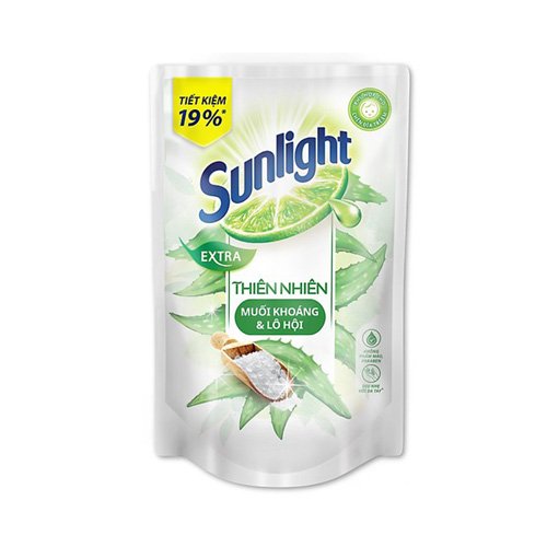 Nước rửa chén SUNLIGHT thiên nhiên túi 750g New