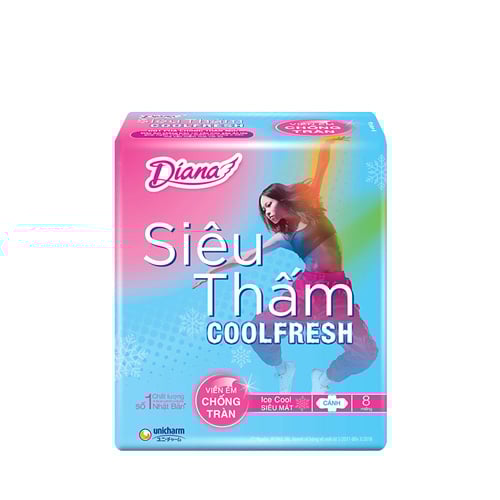 BVS DIANA siêu thấm CoolFresh smc 8M