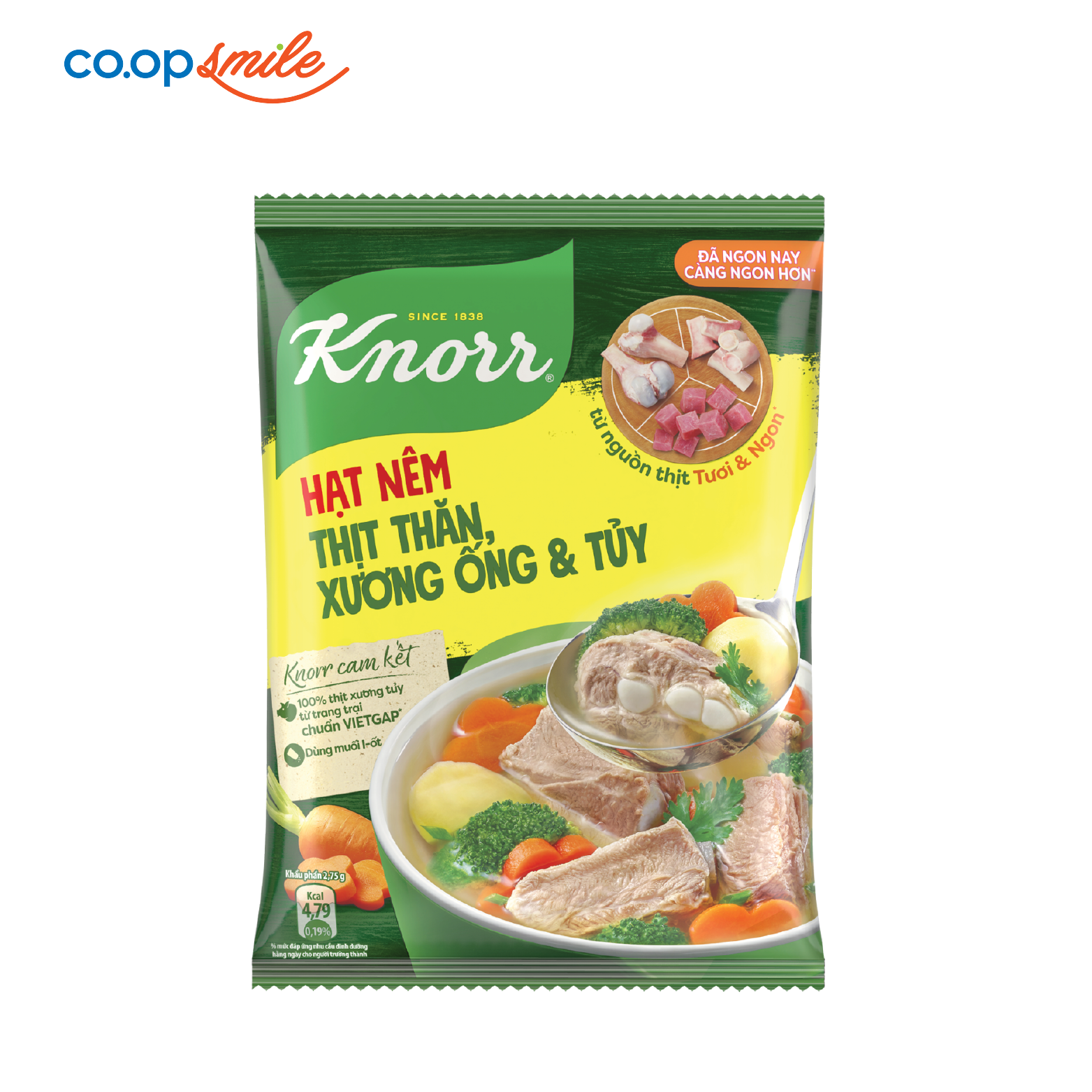 Hạt nêm KNORR từ thịt thăn xương ống & tủy 900g