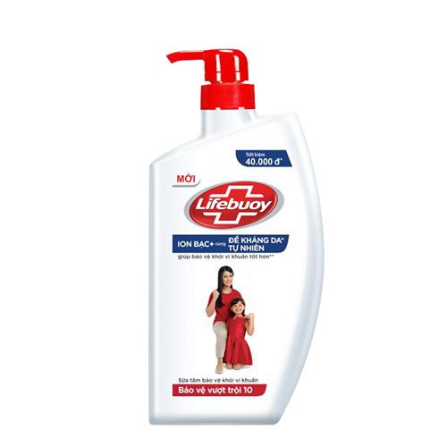 Sữa tắm LIFEBUOY bảo vệ vượt trội chai 800g