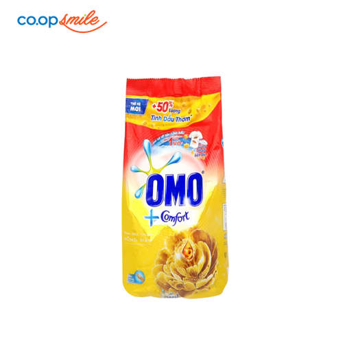 Bột giặt Omo comfort tinh dầu thơm nồng nàn vàng 3.9kg