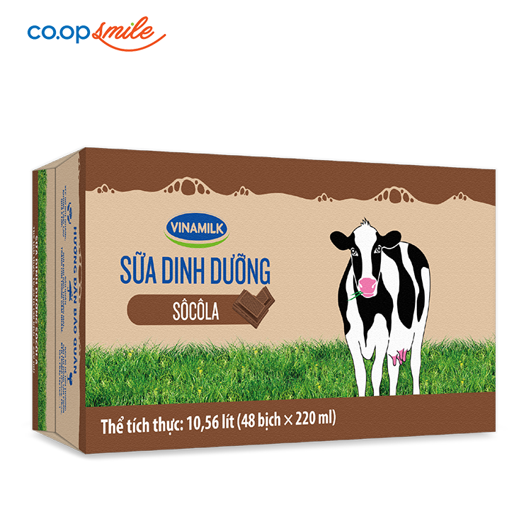 Sữa dinh dưỡng Vinamilk soco thùng 48x220ml