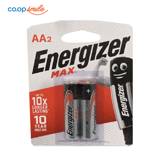 Pin tiểu ENERGIZER AA Max E91BP2 2 viên