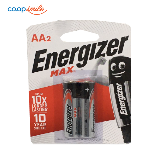 Pin tiểu ENERGIZER AA Max E91BP2 2 viên