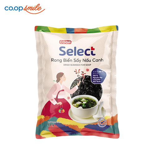 Rong biển sấy nấu canh Co.op Select 50g