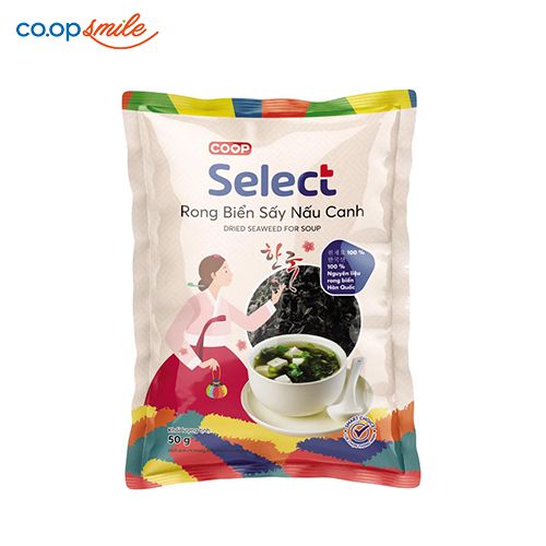 Rong biển sấy nấu canh Co.op Select 50g