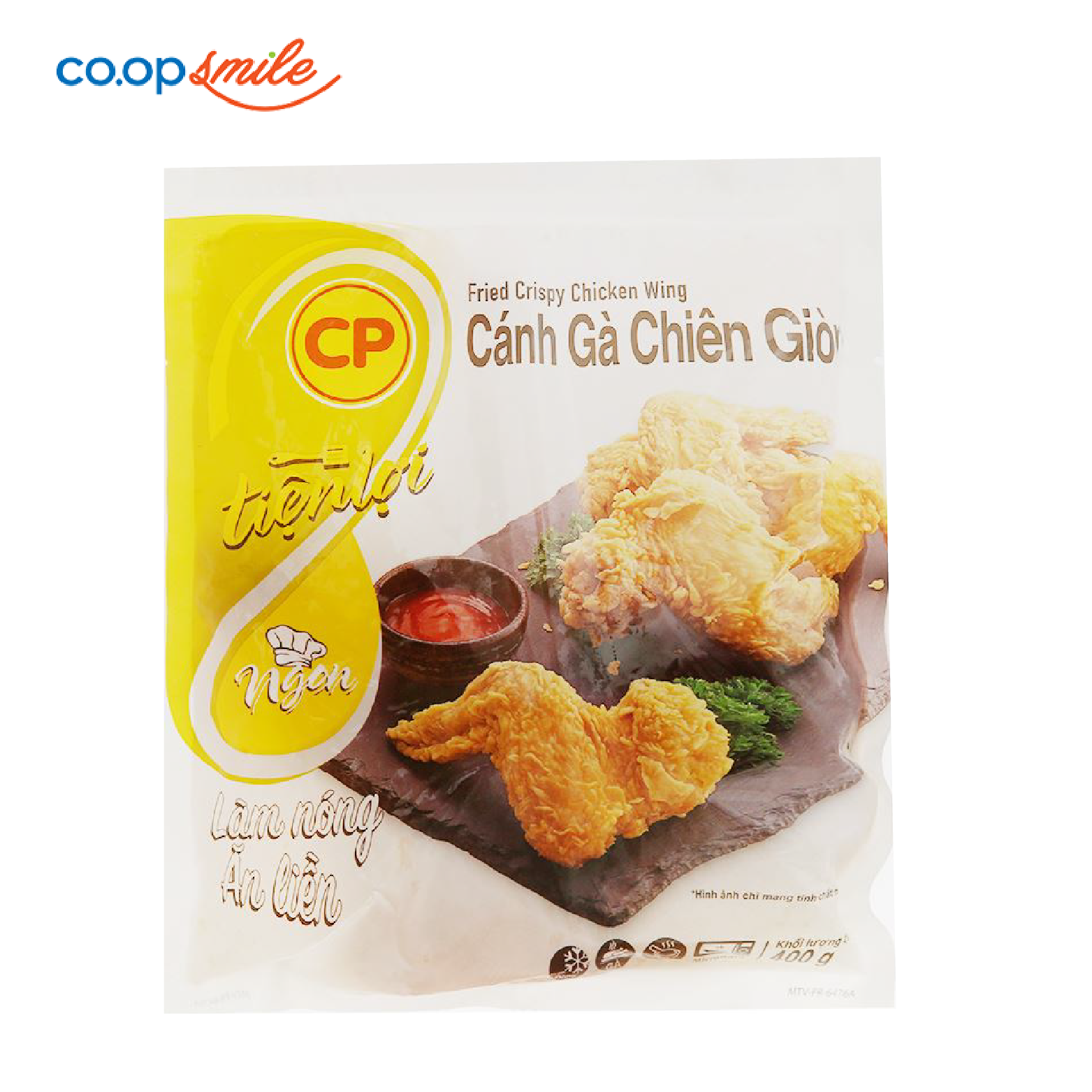 Cánh gà chiên giòn truyền thống CPV 400g