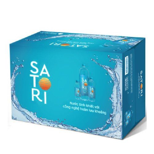 Nước tinh khiết Satori thùng 24x500ml