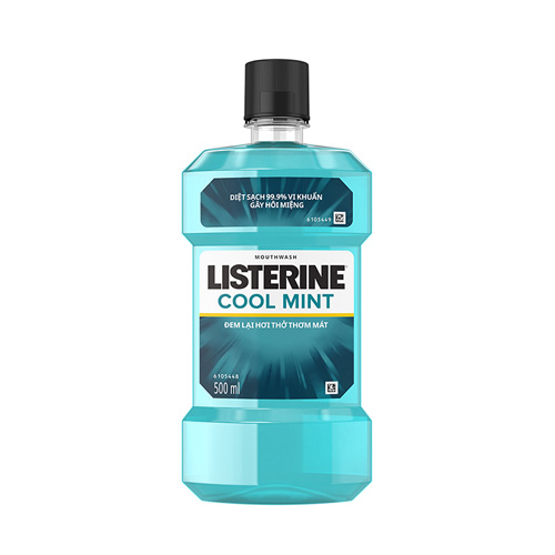 Nước súc miệng LISTERINE coolmint 500ml