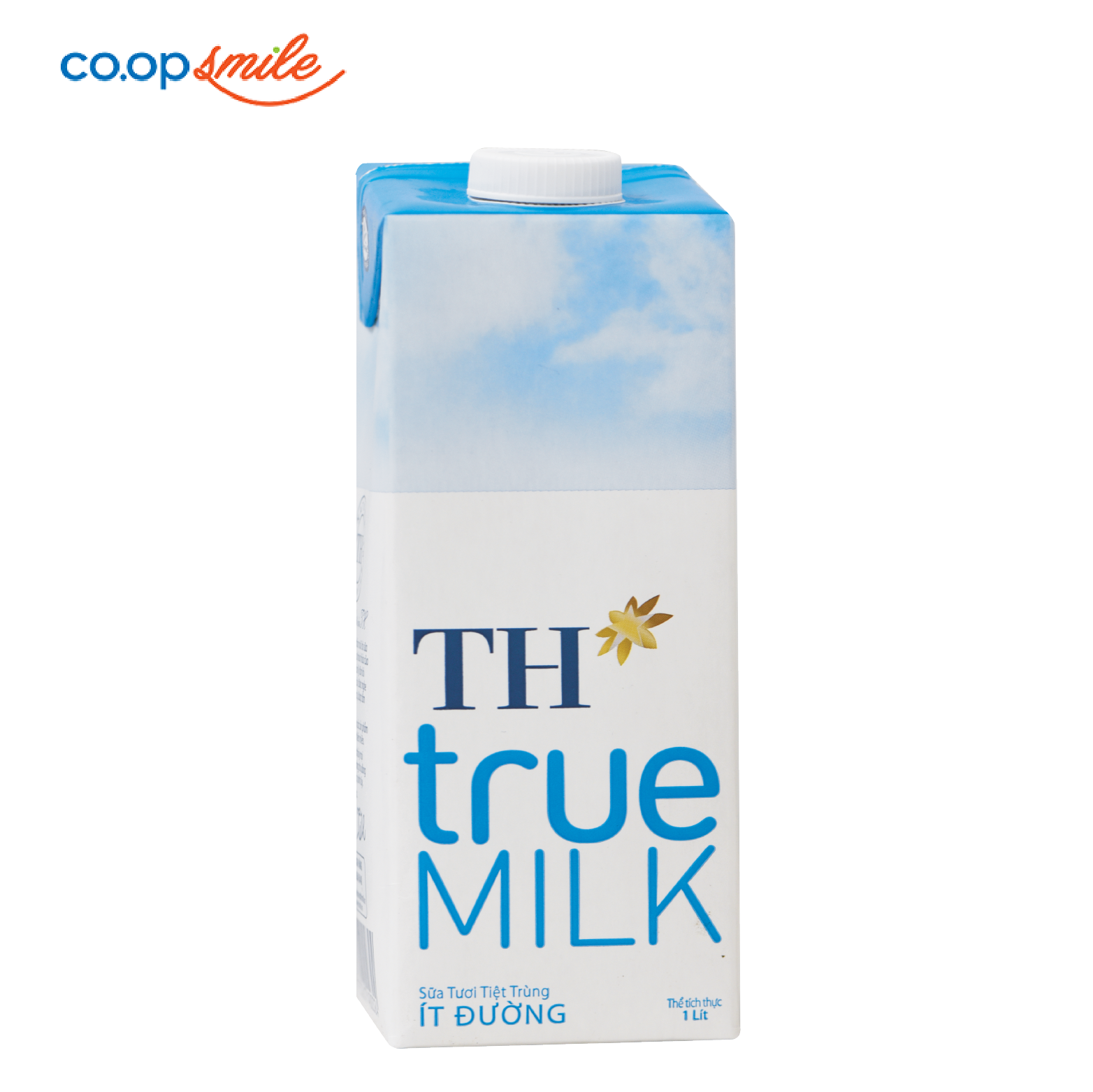Sữa tươi tiệt trùng TH ít đường hộp giấy 1L