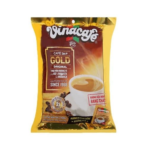 Cà phê hòa tan 3in1 Gold VINA 40x20g