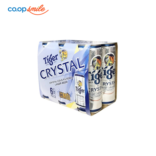 Bia TIGER Crystal lon lốc 6x330ml