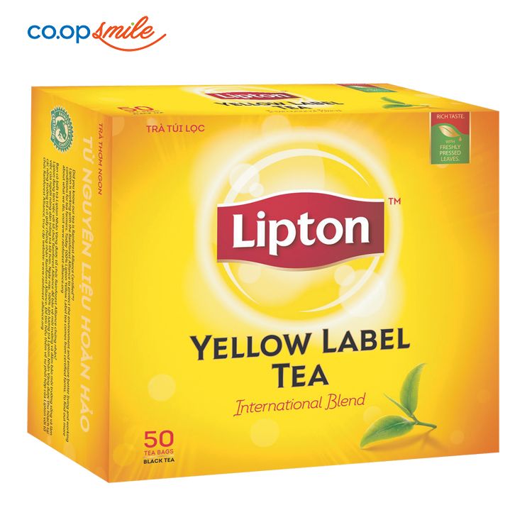 Trà LIPTON vàng 50 gói x 2g