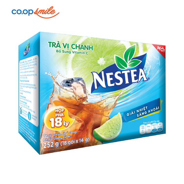 Trà NESTEA vitamin 18 gói x 14g