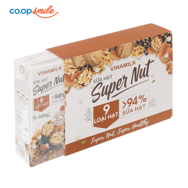 Sữa hạt Vinamilk Super Nut lốc 4x180ml