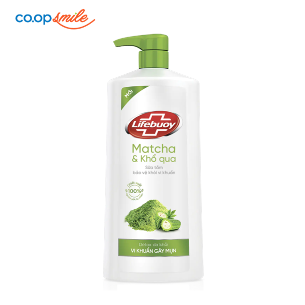 Sữa tắm Lifebuoy matcha & khổ qua 800g