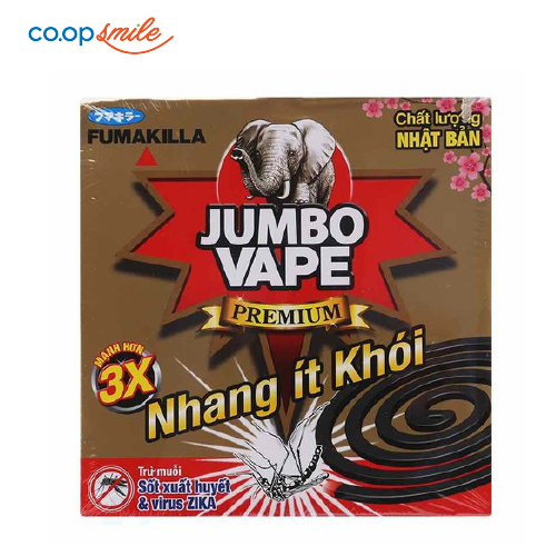 Nhang muỗi JUMBO VK5 ít khói hương rừng 10 khoanh