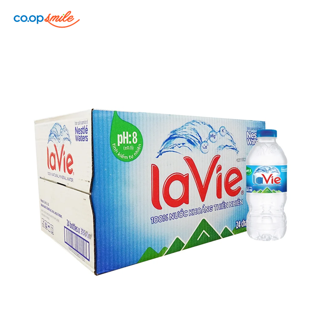 Nước khoáng thiên nhiên Lavie 24x350ml