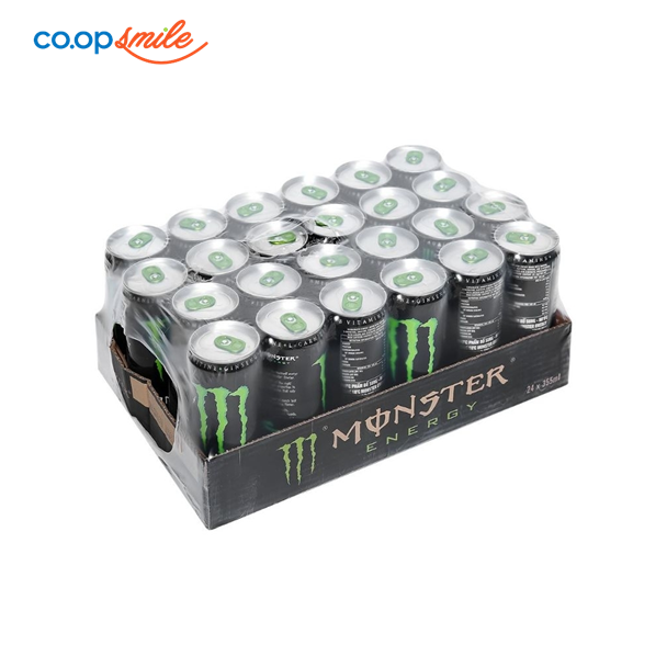 Thực phẩm sổ sung nước tăng lực Monster Energy thùng 24 x 355ml
